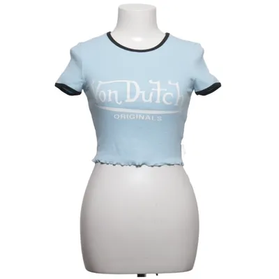 T-shirt (Blå, Svart) från Von Dutch Bomull, Elastan