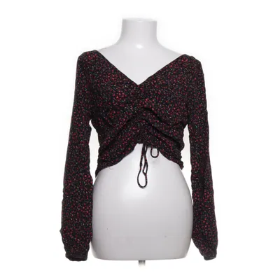 Crop top (Zwart, Meerkleurig) van H&M Viscose