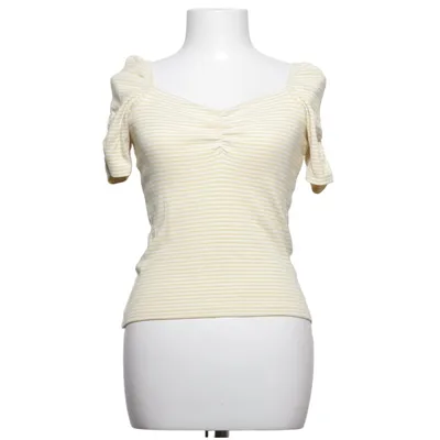 Topp (Gul, Vit) från Holly & Whyte by Lindex Elastan, Viskos