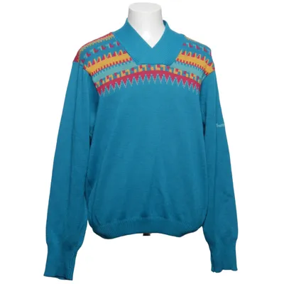 Strickpullover (Blau, Mehrfarbig) von Ivanhoe Acryl, Wolle