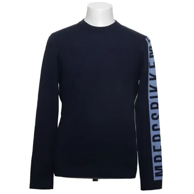 Pull-over (Bleu, Multicolore) de Bikkembergs Acrylique, Laine