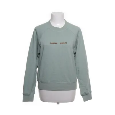 Collegetröja (Grön) från Samsøe & Samsøe Ekologisk bomull, Polyester