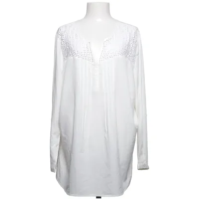 Blouse (White) from Ambria Cotton, Polyester