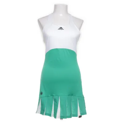 Träningsklänning (Grön, Vit) från Adidas Elastan, Polyester, Polyuretan
