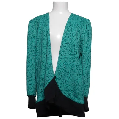 Cardigan (Vert, Noir) de Eurofashion
