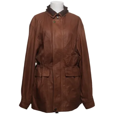 Leather coat (Brown) from vera pelle Leather