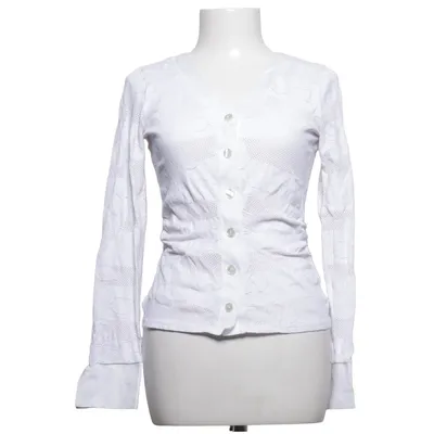 Cardigan (Wit) van Naracamicie Katoen, Elastaan, Polyamide