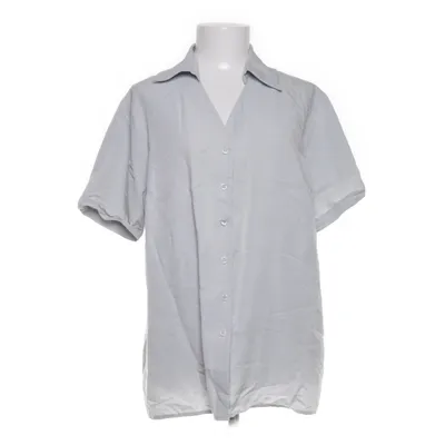 Kortärmad skjorta (Grå) från Collection by Lindex Linne, Polyester, Viskos