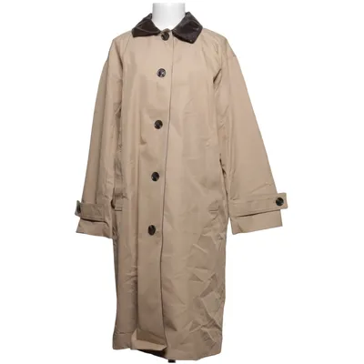 Frakke (Beige) fra H&M Edition Bomuld, Polyester, Polyurethan