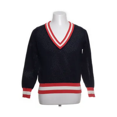 Pullover (Blå, Röd, Vit)