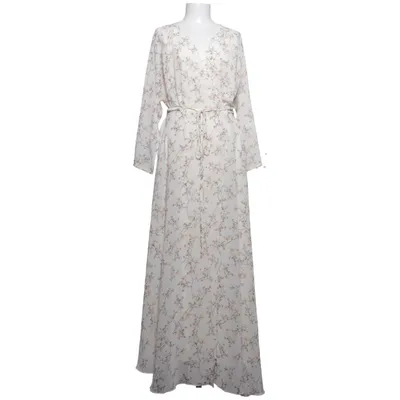 Maxi dress (White, Multicolored) from Line of Oslo Polyester