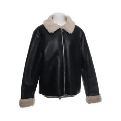 Shearling jacket (Black, Beige) from Claire Rose x NA-KD Polyester, Polyurethane