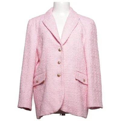 Blazer (Roze) van Zara Acryl, Katoen, Polyester