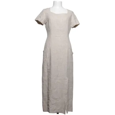 Robe (Beige) de Flash Acétate, Lin