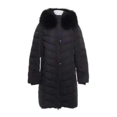 Down coat (Black) from Saki Down, Feather, Fur, Polyester