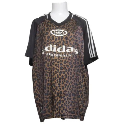 T-shirt (Brun, Svart, Vit) från Adidas Originals Elastan, Polyester