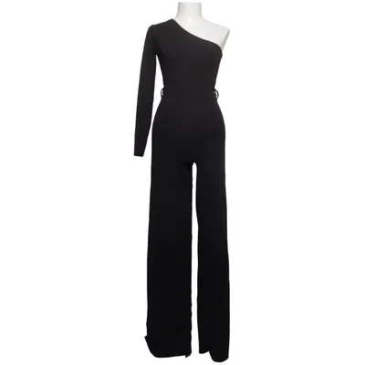 Jumpsuit (Zwart) van Femme Luxe Elastaan, Polyester