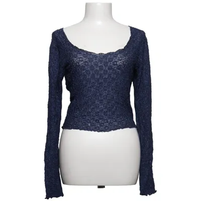 Haut (Bleu) de Moda International Élasthane, Polyamide