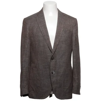 Blazer (Bruin) van Blanc Viscose, Wol