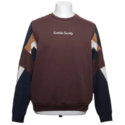 Sweatshirt (Brown, Blue, Multicolored) from Kaotiko Cotton, Polyester
