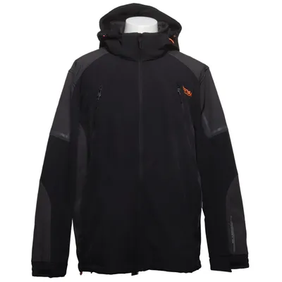 Veste anti-froid (Noir, Gris) de Sports Élasthane, Polyester