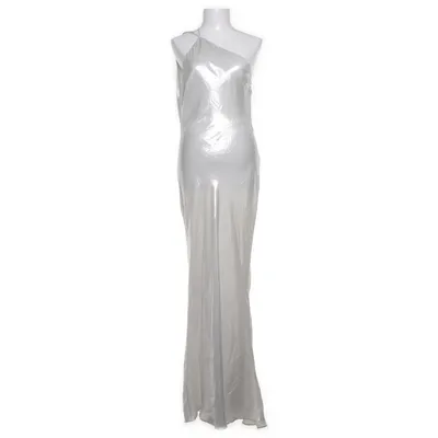 Evening gown (Silver) from Zara Polyester