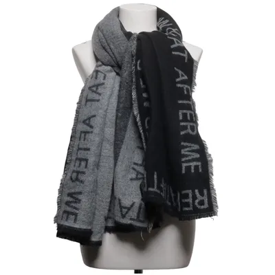 Sjaal (Zwart, Grijs) van Zara Accessories Acryl
