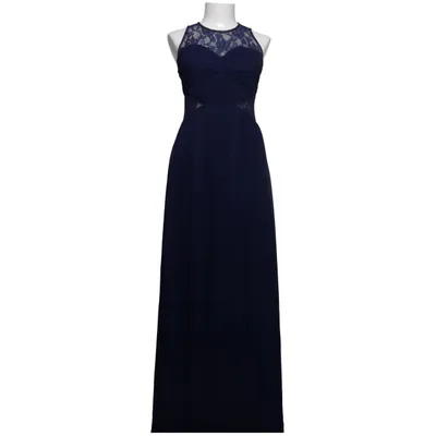 Evening gown (Blue) from Little Mistress Elastane, Polyester