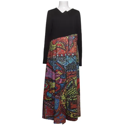 Robe longue (Noir, Multicolore) de Floryday