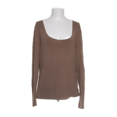 T-shirt à manches longues (Marron) de Sandwich Coton, Élasthane