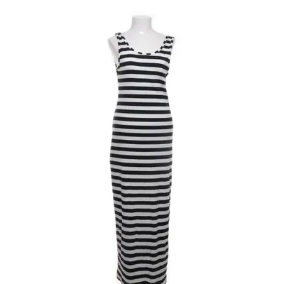 Långklänning (Svart, Vit) från Soaked Bomull, Elastan