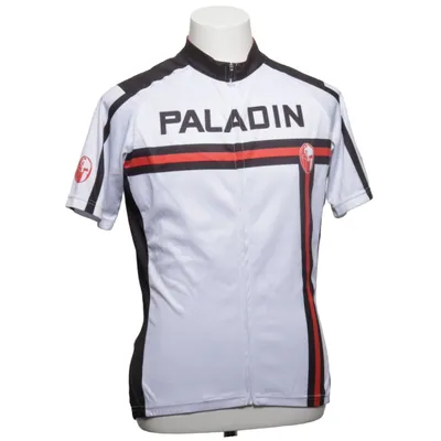 Maillot de vélo (Blanc, Noir, Rouge) de Paladin Polyester