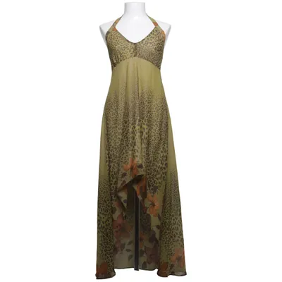 Halterneckklänning (Gul, Brun, Flerfärgad) från Motivi Polyester