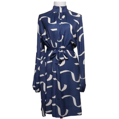 Dress (Balloon Sleeve Tied Waist Printed Dress) from NA-KD Polyester