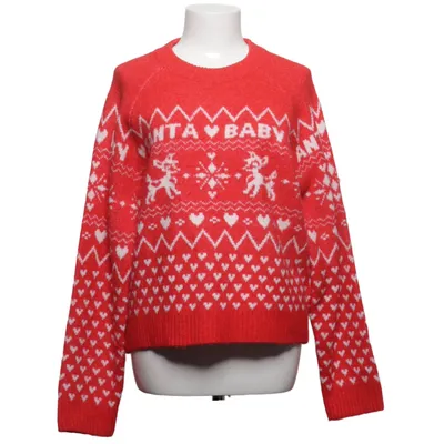 Jultröja (Röd, Vit) från FB Sister Knitwear Akryl, Elastan, Polyester