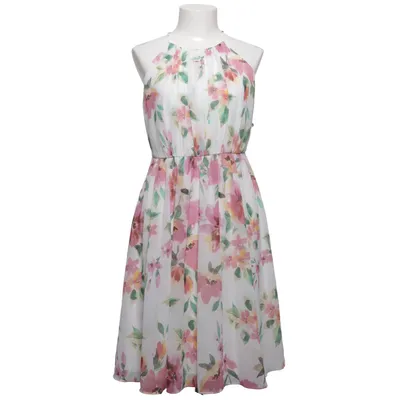 Dress (White, Pink, Multicolored) from Jake*s Cocktail Polyester