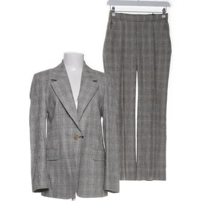 Kostym (Grå, Beige, Flerfärgad) från SAND Copenhagen Acetat, Bomull, Elastan, Linne, Polyester