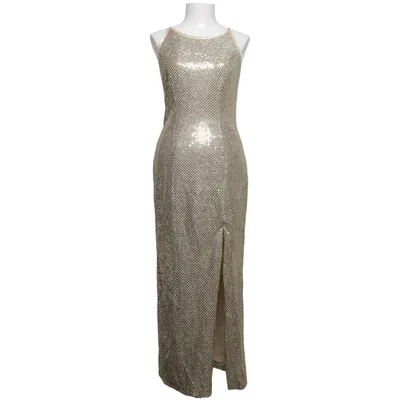 Evening gown (Gold) from Blondie and Me Acetate, Polyester, Viscose