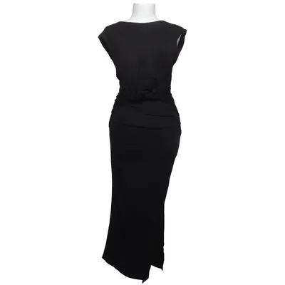 Maxikjole (Sort) fra H&M Elastan, Modal