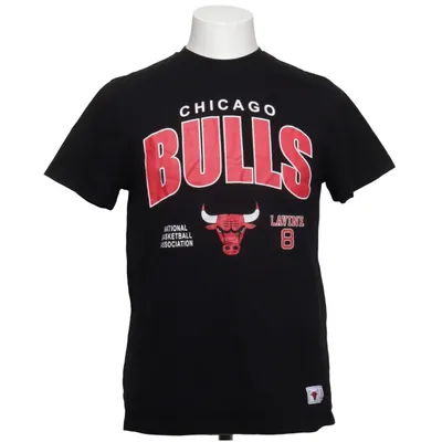 T-shirt (Sort, Rød, Hvid) fra NBA Bomuld