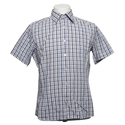 Chemise à manches courtes (Bleu, Marron, Blanc) de Ted Lapidus