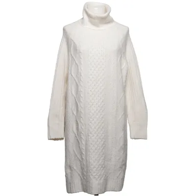 Jurk met col (Wit) van Primark Acryl, Elastaan, Polyester