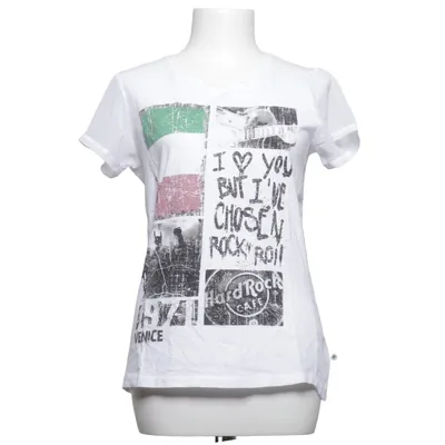 T-shirt (Hvid, Flerfarvet) fra Hard Rock Cafe Bomuld
