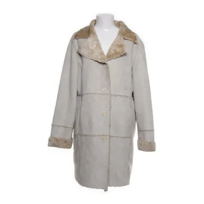 Shearlingjacka (Beige) från Amica Akryl, Polyester