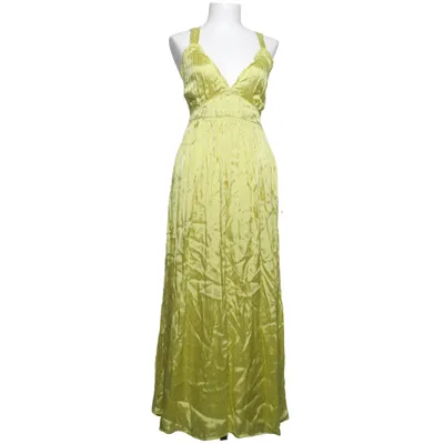 Maxi dress (Yellow) from Zara Polyester, Viscose