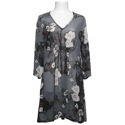 Dress (Black, White, Multicolored) from Flash Polyester