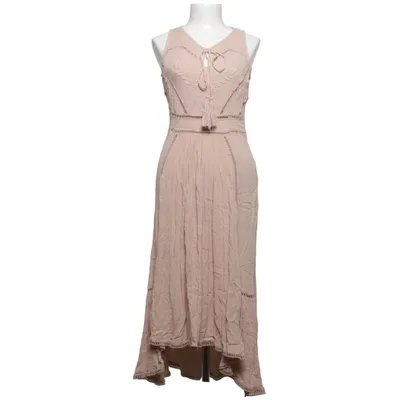 Robe longue (Beige) de VILA Clothes Polyester, Viscose