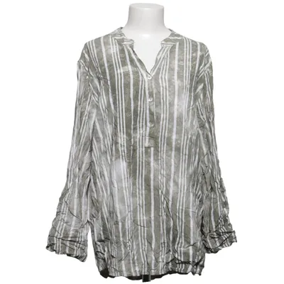 Blouse (Green, White) from Massimo Viscose