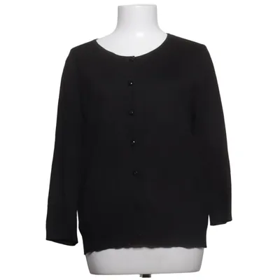 Cardigan (Black) from August Silk Cotton, Polyamide, Viscose