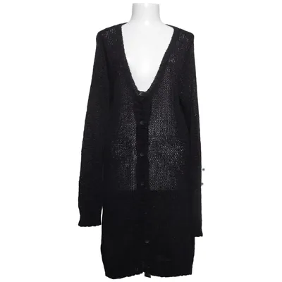 Cardigan (Grijs) van Geena Katoen, Polyester